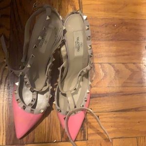 Valentino spike heels wear once